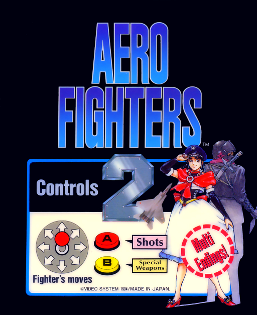Aero Fighters (Turbo Force hardware set 2) MAME2003Plus Game Cover